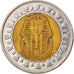 Coin, Egypt, Pound, 2008/AH1429, Cairo, EF(40-45), Bi-Metallic, KM:940a