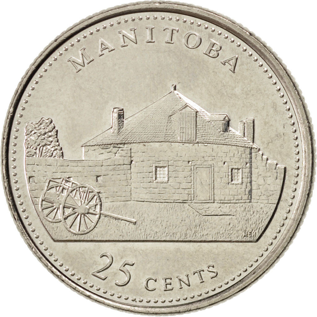 Coin, Canada, Elizabeth II, 25 Cents, 1992, Ottawa, MS(63), Nickel, KM:214