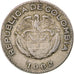 Moneda, Colombia, 10 Centavos, 1962, Bogota, MBC, Cobre - níquel, KM:212.2