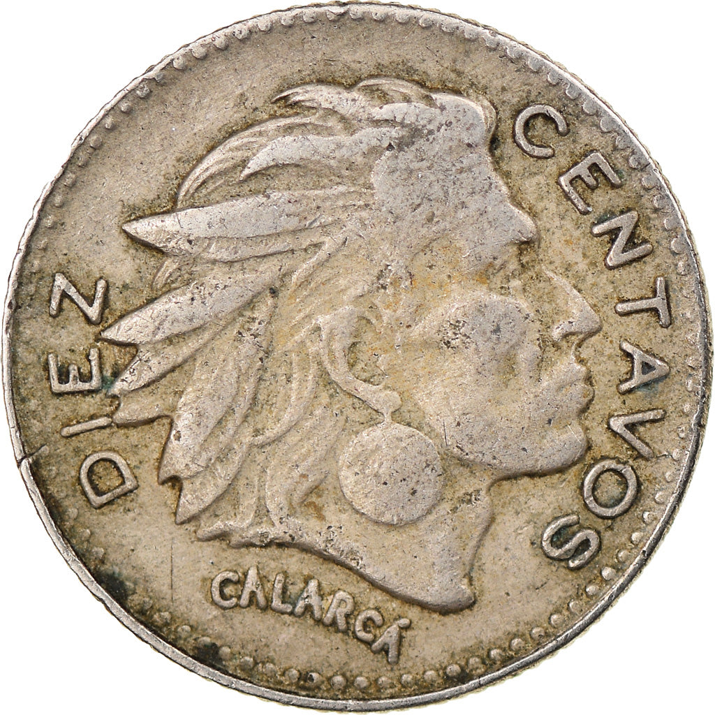 Moneda, Colombia, 10 Centavos, 1962, Bogota, MBC, Cobre - níquel, KM:212.2