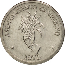 PANAMA, 2-1/2 Centesimos, 1973, KM #32, MS(63), Copper-Nickel Clad Copper, 15,..