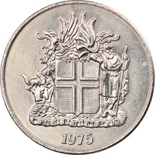 Monnaie, Iceland, 10 Kronur, 1975, SUP, Copper-nickel, KM:15