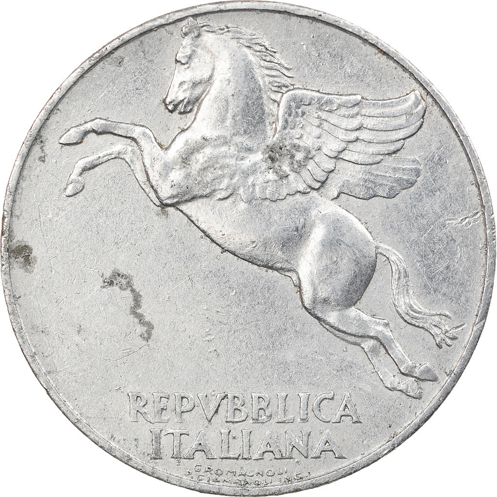 Monnaie, Italie, 10 Lire, 1948, Rome, TB+, Aluminium, KM:90