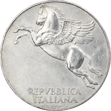Monnaie, Italie, 10 Lire, 1949, Rome, SUP, Aluminium, KM:90