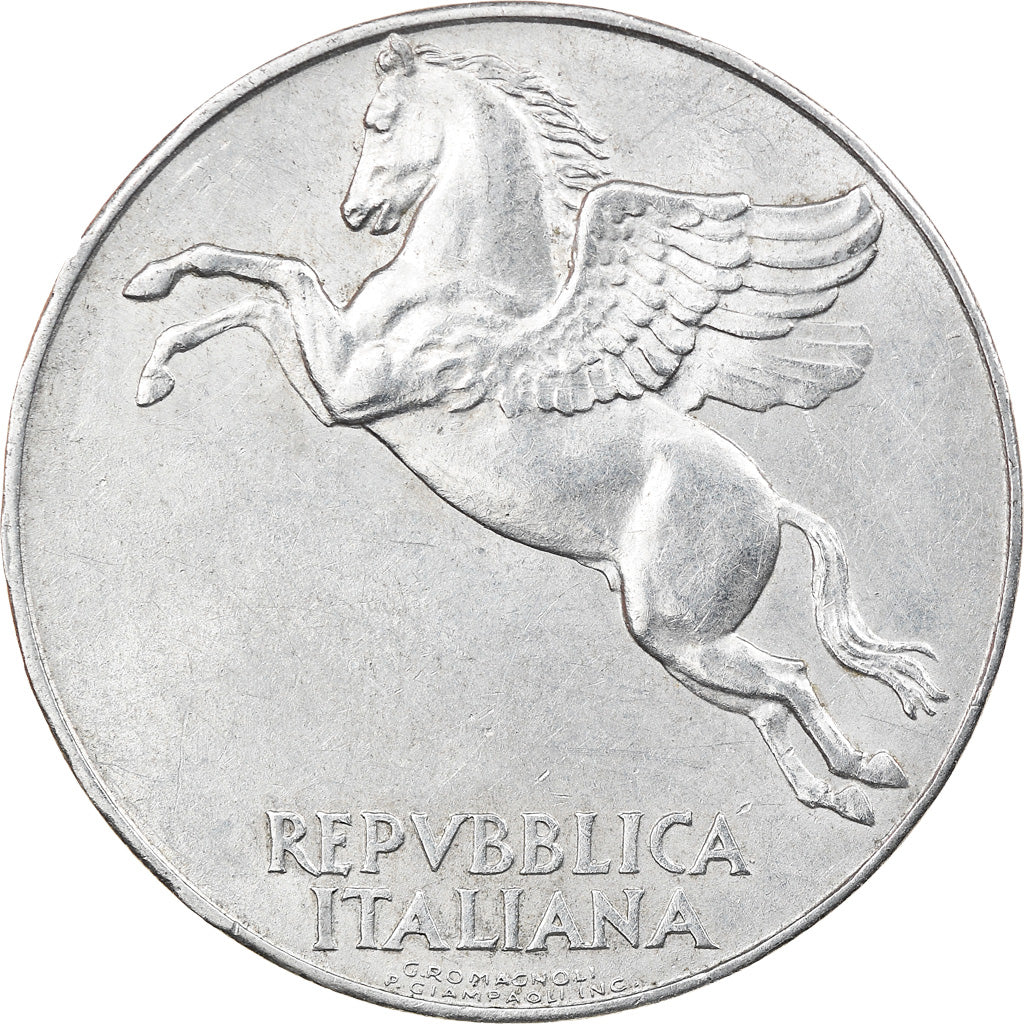 Monnaie, Italie, 10 Lire, 1950, Rome, SUP, Aluminium, KM:90