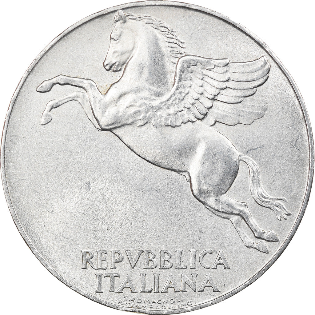 Monnaie, Italie, 10 Lire, 1950, Rome, SUP, Aluminium, KM:90
