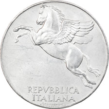 Moneta, Włochy, 10 Lire, 1950, Rome, AU(55-58), Aluminium, KM:90