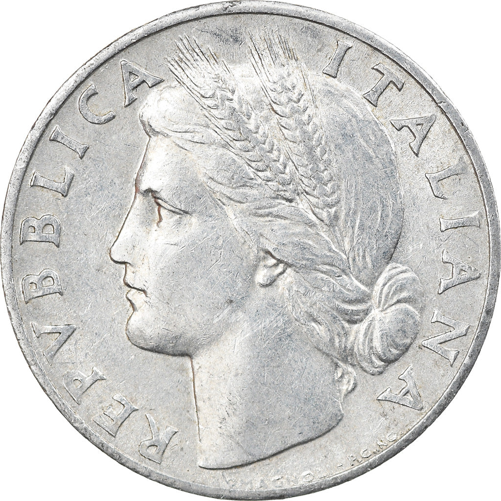 Munten, Italië, Lira, 1948, Rome, PR, Aluminium, KM:87