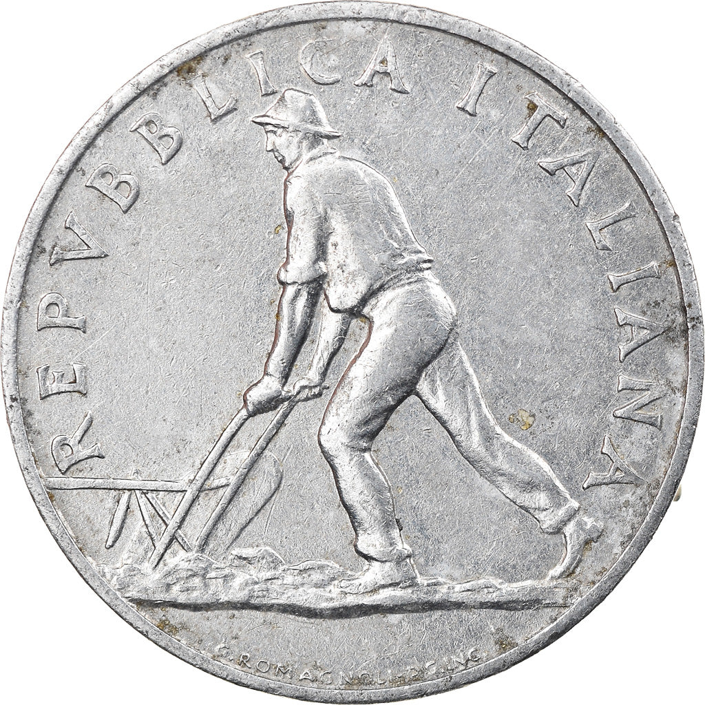 Monnaie, Italie, 2 Lire, 1949, Rome, TB+, Aluminium, KM:88