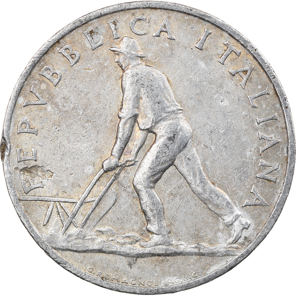Monnaie, Italie, 2 Lire, 1950, Rome, TTB, Aluminium, KM:88