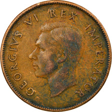 Münze, Südafrika, George VI, Penny, 1942, SS, Bronze, KM:25