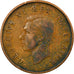 Münze, Südafrika, George VI, Penny, 1942, SS, Bronze, KM:25
