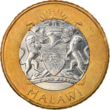 Coin, Malawi, 10 Kwacha, 2006, EF(40-45), Bi-Metallic, KM:58