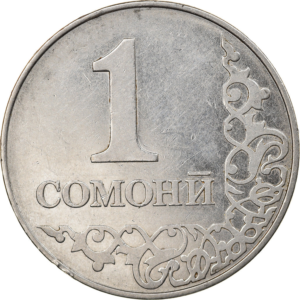 Münze, Tajikistan, Somoni, 2011, St. Petersburg, VZ, Copper-Nickel Plated