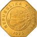 Coin, Malta, 25 Cents, 1975, British Royal Mint, AU(55-58), Brass, KM:29