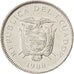Coin, Ecuador, 5 Sucres, Cinco, 1988, MS(63), Nickel Clad Steel, KM:91