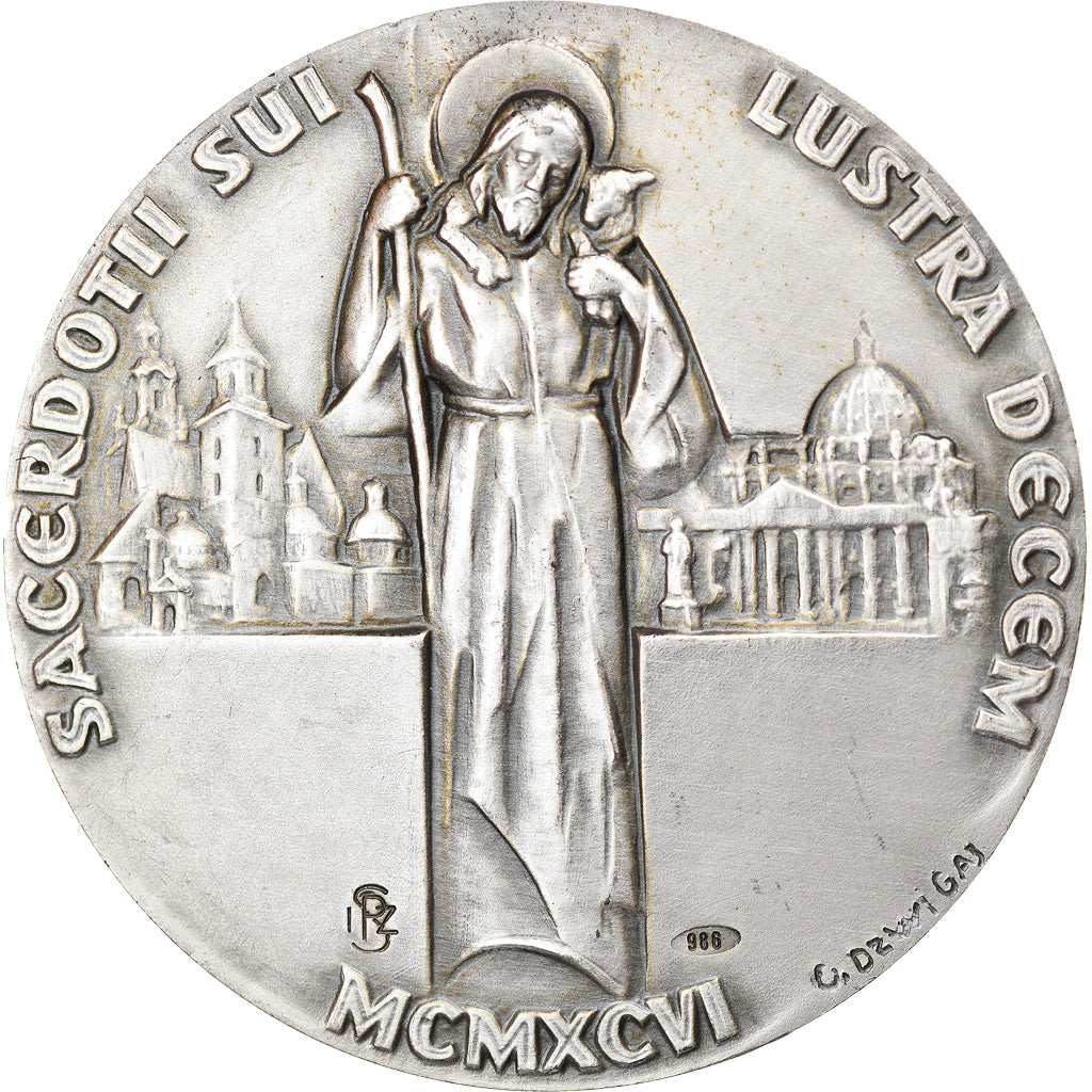 Vatican, Medal, Jean-Paul II, Sacerdotii Sui Lustra decem, Religions & beliefs