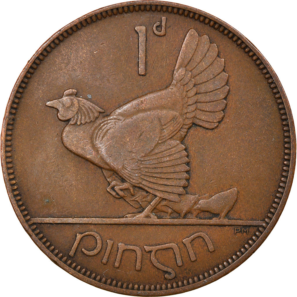 Münze, IRELAND REPUBLIC, Penny, 1935, SS, Bronze, KM:3