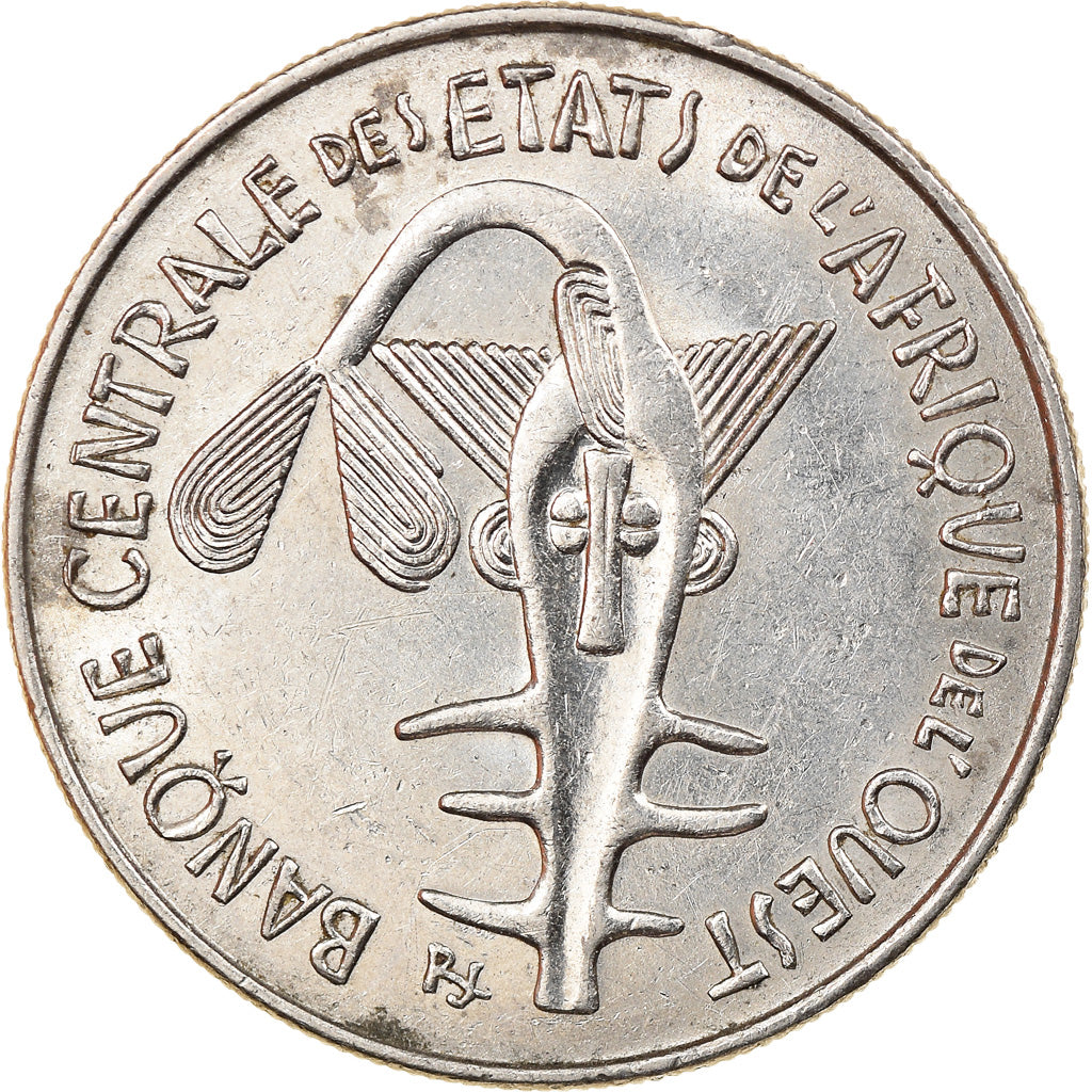 Moneda, Estados del África Occidental, 100 Francs, 1978, Paris, EBC, Níquel