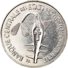 Münze, West African States, 100 Francs, 1987, Paris, VZ, Nickel, KM:4