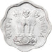 Munten, INDIAASE REPUBLIEK, 2 Paise, 1979, FR+, Aluminium, KM:13.6