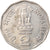 Moneda, INDIA-REPÚBLICA, 2 Rupees, 1997, MBC, Cobre - níquel, KM:121.3