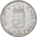 Moneda, Hungría, 2 Pengö, 1943, Budapest, BC+, Aluminio, KM:522.1