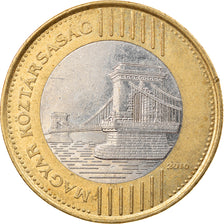 Moneta, Ungheria, 200 Forint, 2010, Budapest, BB, Bi-metallico, KM:826