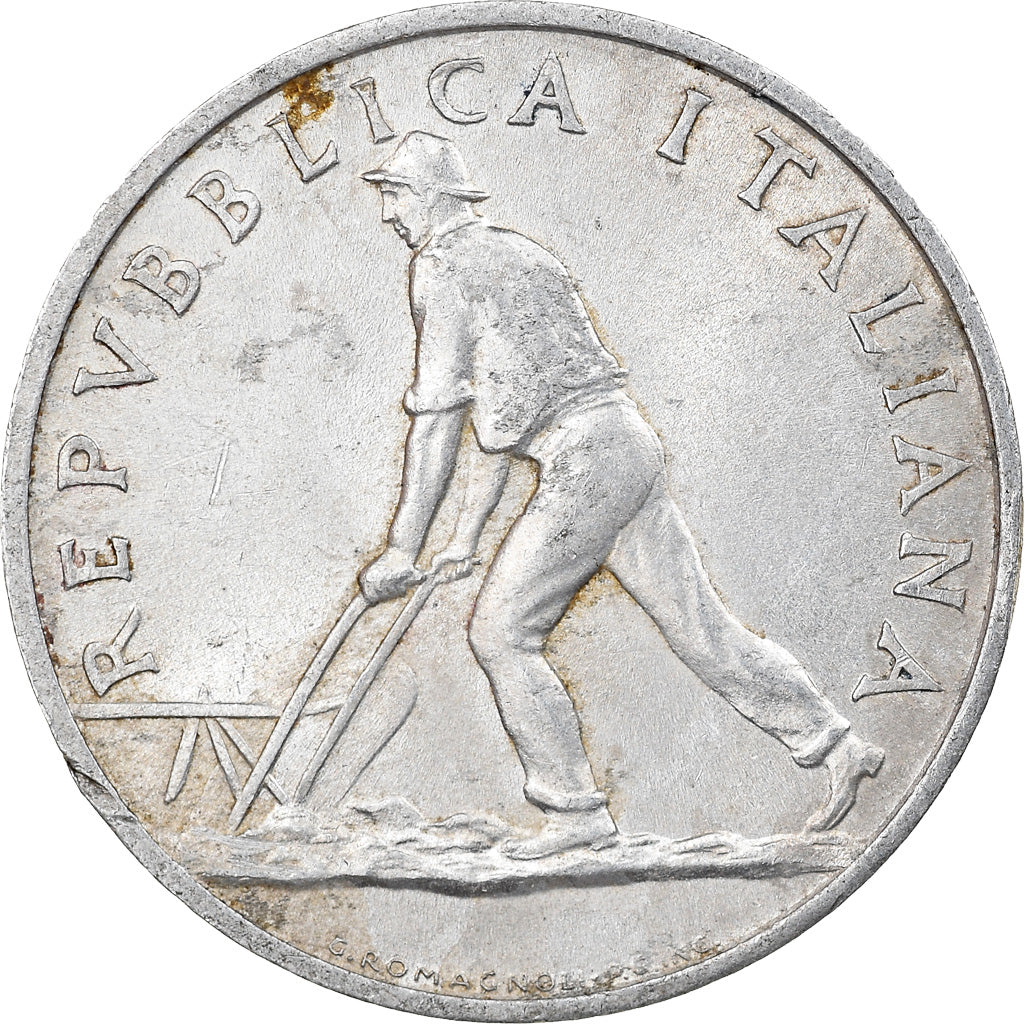 Monnaie, Italie, 2 Lire, 1949, Rome, TTB, Aluminium, KM:88