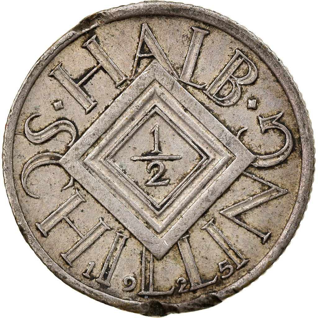Moneta, Austria, 1/2 Schilling, 1925, MB, Argento, KM:2839