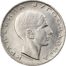 Moneta, Iugoslavia, Petar II, 10 Dinara, 1938, SPL-, Nichel, KM:22