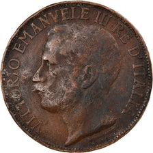 Monnaie, Italie, Vittorio Emanuele III, 10 Centesimi, 1911, Rome, TB, Bronze