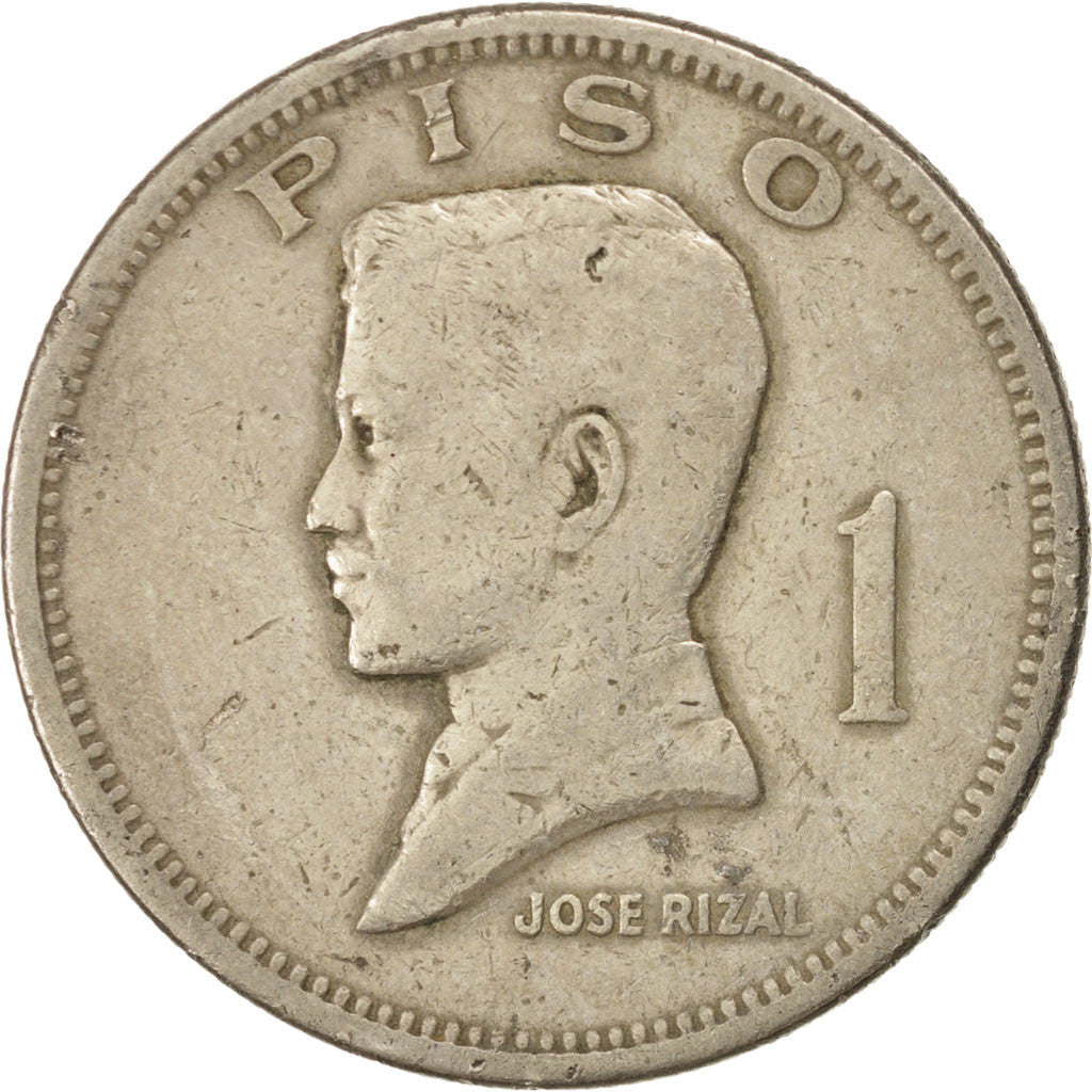 Coin, Philippines, Piso, 1972, VF(20-25), Copper-Nickel-Zinc, KM:203