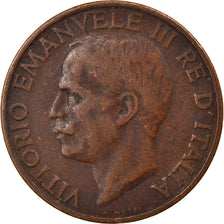 Moneda, Italia, Vittorio Emanuele III, 10 Centesimi, 1934, Rome, MBC, Bronce