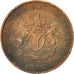 NIGERIA, Kobo, 1974, KM #8.1, EF(40-45), Bronze, 5.81