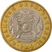 Moeda, Cazaquistão, 100 Tenge, 2006, Kazakhstan Mint, EF(40-45), Bimetálico
