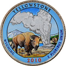 Münze, Vereinigte Staaten, Quarter, 2010, U.S. Mint, Denver, Colourized, VZ