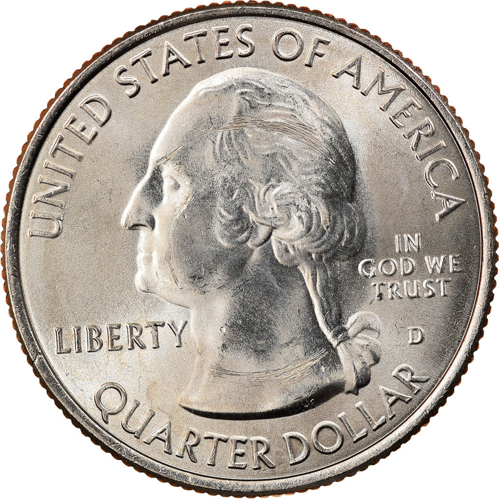 Monnaie, États-Unis, Quarter, 2013, U.S. Mint, Denver, Colorisé, SUP