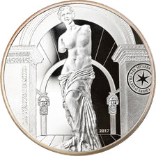 Francia, 10 Euro, Vénus de Milo, 2017, Paris, BE, FDC, Argento
