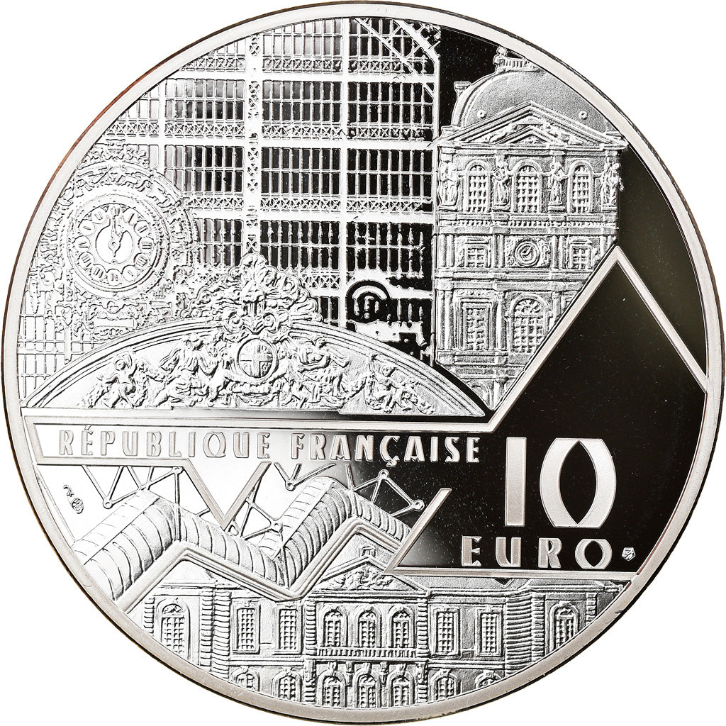 Francia, 10 Euro, Vénus de Milo, 2017, Paris, BE, FDC, Argento
