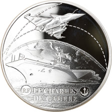France, Monnaie de Paris, 10 Euro, Navire, Le Charles De Gaulle, 2016, BE, FDC