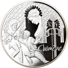 Francia, Monnaie de Paris, 10 Euro, Chimène, 2015, Paris, BE, FDC, Argento