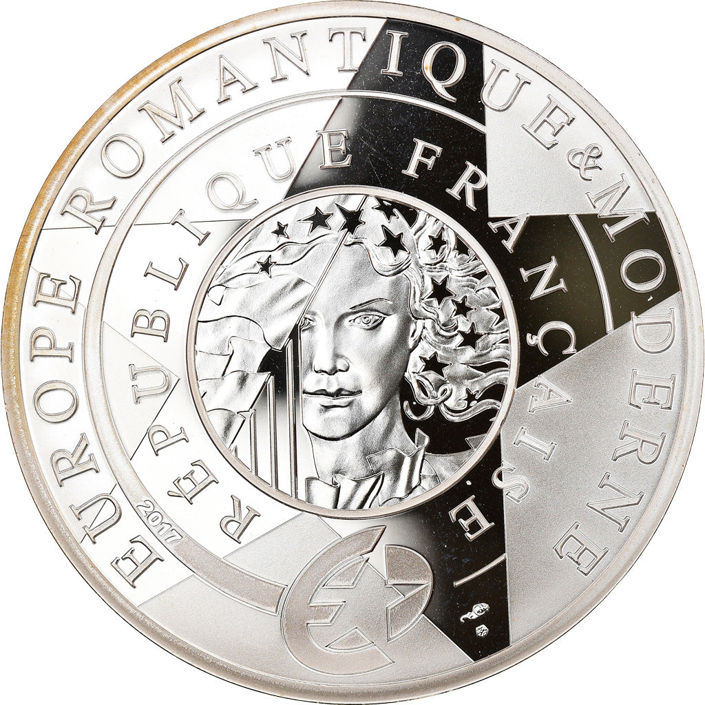 Monnaie, France, Monnaie de Paris, 10 Euro, Europa, 2017, FDC, Argent