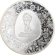 Francja, Monnaie de Paris, 10 Euro, Coupe du Monde FIFA Russie, 2018, Paris, BE