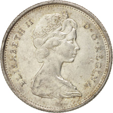 Coin, Canada, Elizabeth II, 25 Cents, 1967, Ottawa, AU(55-58), Silver, KM:68
