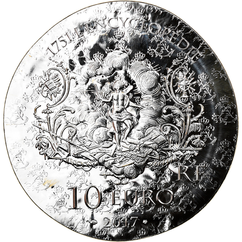 Francja, Monnaie de Paris, 10 Euro, Marquise de Pompadour, 2017, Paris, BE