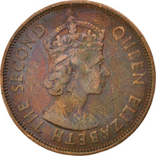 MAURITIUS, 5 Cents, 1969, KM #34, VF(30-35), Bronze, 28.4, 9.73