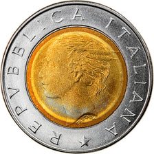 Moneta, Italia, 500 Lire, 1993, Rome, SPL, Bi-metallico, KM:160