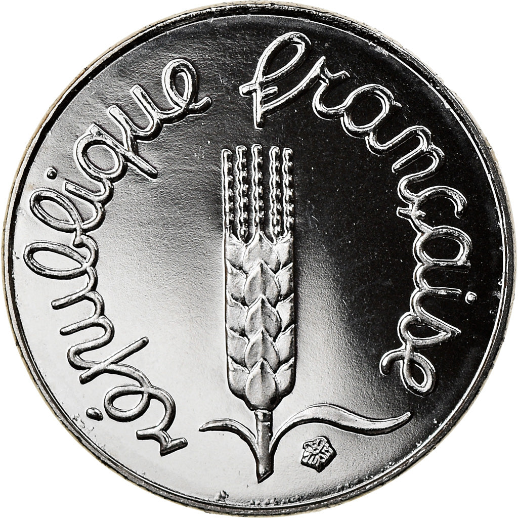 Coin, France, Épi, Centime, 1992, Paris, BE, MS(65-70), Stainless Steel