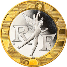 Monnaie, France, Génie, 10 Francs, 1992, Paris, BE, FDC, Aluminum-Bronze